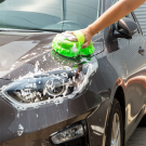 Burete cu Microfibre cu 2 Fete pentru Spalat Auto 55697