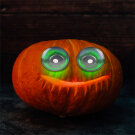 Ochi Infricosatori de Halloween - LED Verde - cu Baterii