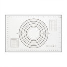 Blat din Silicon – cu Diagrama pentru Intinderea Aluatului – 60 x 40 cm