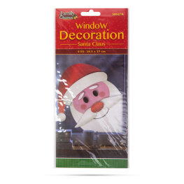 Decor Fereastra de Craciun – Mos Craciun – 28,5 x 27 cm