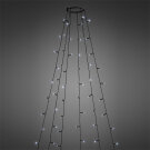 Ghirlanda cu LED pentru Brad - 1,9 m - 120 LED-uri, Alb Rece - IP44