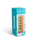 Suport Metalic pentru Capsule de Cafea - pentru 24 Capsule Dolce Gusto - Crom