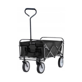 Carucior Pliabil - - 116 x 54 x 90 cm - Negru