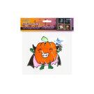 Decor Halloween pentru Fereastra - Dovleac Stralucitor si Colorat