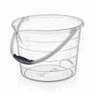 Galeata Transparenta cu Scara de Masurare - 10 L