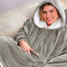 Patura-Hanorac 2 in 1 - Oversized - Gri