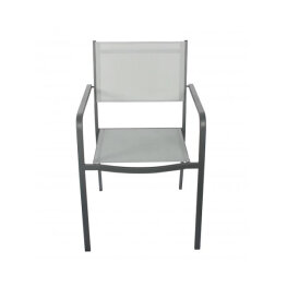Scaun de Gradina GardenLine - 54 x 55 x 86 cm - Gri
