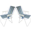 Scaun Pliabil de Camping - Dungi - 75 x 51 cm