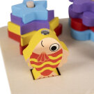 Set Jucarie din Lemn 2 in 1 - Puzzle si Pescuit