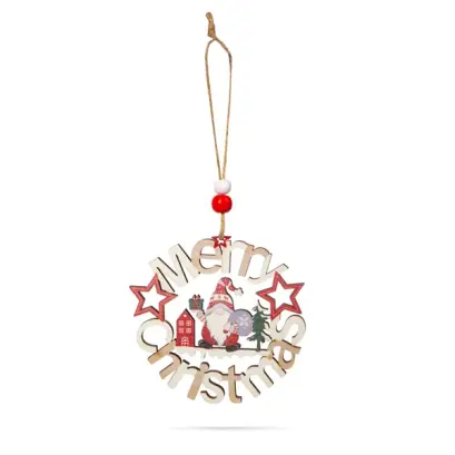 Decor de Brad - Lemn, Spiridus - 11 cm