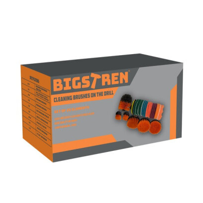 Set Perii si Bureti de Curatare pentru Bormasina - 22 buc.