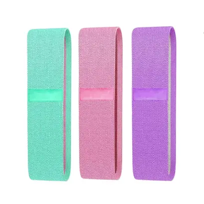 Set de benzi elastice textile (3 buc)