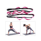 Pilates tornaszalag nyújtó gyakorlatokhoz jellemzői: Anyag: Nylon Méretek: 2,5x235x11cm Szín: fekete-rózsaszín, szürke-kék, fekete-lila, szürke-rózsaszín A csomag tartalma: 1 db Pilates tornaszalag nyújtó gyakorlatokhoz