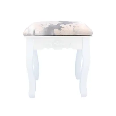 Scaun Vintage - 38x28x45 cm - Alb