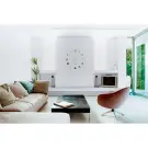 Ceas de perete DIY modern, autoadeziv - 60-130 cm - Argintiu