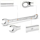 Set Chei Combinate Profesionale - 10 buc. (8-24 mm)