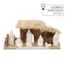 Decorațiune LED pentru Crăciun - 31 x 10,5 x 13,5 cm