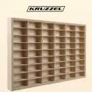 Raft de depozitare auto din lemn - Kruzzel - 54 de compartimente