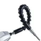 Extensie flexibilă pentru biți de 30 cm, culoare neagră