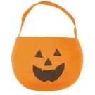Costum de Copii cu Model de Dovleac pentru Halloween - Portocaliu