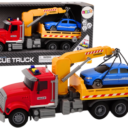 Camion cu Platforma si Macara