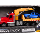 Camion cu Platforma si Macara