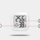 Statie meteo, Digital, Indicator de confort, Indicator de temperatura si umiditate