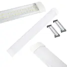 Lampă LED de perete 18W, 60cm, lumină rece albă, cu abajur din sticlă mată