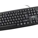 Tastatură USB Titanum cu layout bulgar, cablu de 1.45 m