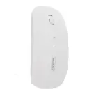 Mouse optic wireless subțire 2,4 GHz - Alb
