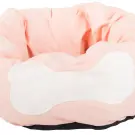 Pat pentru câini și pisici, rotund, cu pernă moale, 32 cm