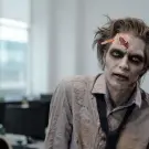 Set de machiaj de Halloween cu creion incorporat și sânge artificial