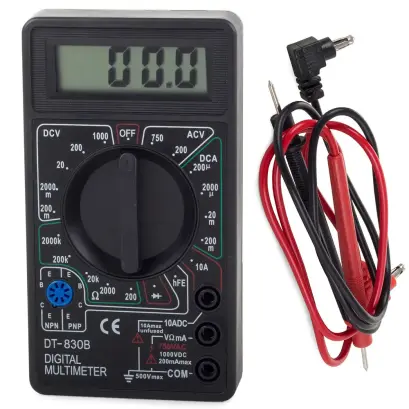 Multimetru digital DT-830B cu afișaj LCD