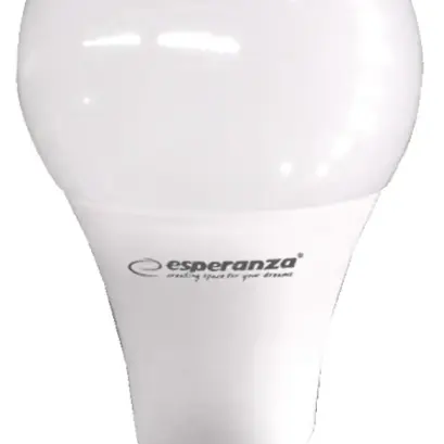 Bec LED Esperanza A60 7W E27, lumină caldă albă