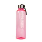 Sport kulacs - műanyag, átlátszó - 550 ml - 3 színben