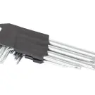 Set chei imbus și Torx L-formă, 9 bucăți, argintiu