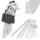 Set chei Torx și imbus 9 buc, 1.5-10 mm, în suport plastic