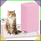 Covorașe igienice absorbante pentru animale de companie 60 x 90 cm – set 50 bucăți