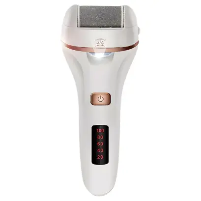 Pilă Electrică pentru Călcâie cu LCD și 3 Capete – Reîncărcabilă USB