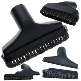 Perie universală pentru aspirator cu perie retractabilă, negru