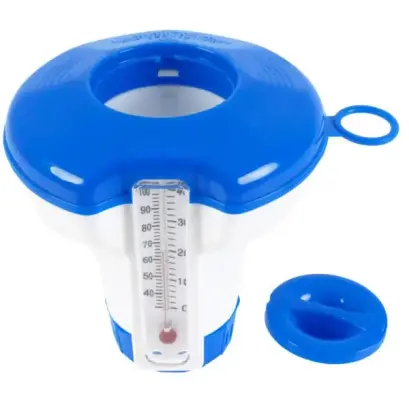 Dozator chimicale piscină cu termometru plutitor