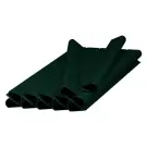 Clipsuri pentru gard 19cm, 12 bucăți, verde închis