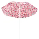 Umbrelă de plajă pliabilă 200cm roz