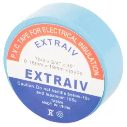 Bandă izolatoare PVC, 19mm x 9m, diverse culori