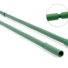 Suport spiralat pentru plante, 60 cm, verde