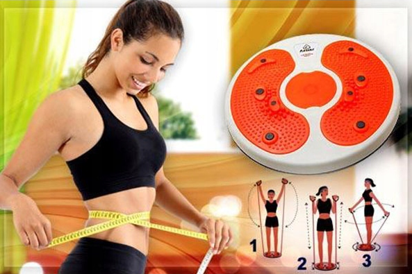 Disc Rotativ Fitness Cu Corzi